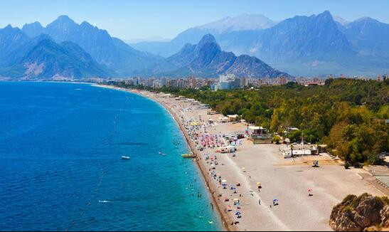 Bãi biển Antalya có gì hấp dẫn? Top bãi biển đẹp nhất không thể bỏ lỡ 11 bai bien lara tho nhi ky