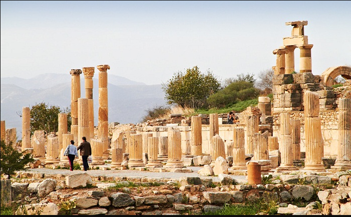 Thành cổ Ephesus – Kỳ quan La Mã cổ đại nổi bật nhất Thổ Nhĩ Kỳ 3 thanh co Ephesus
