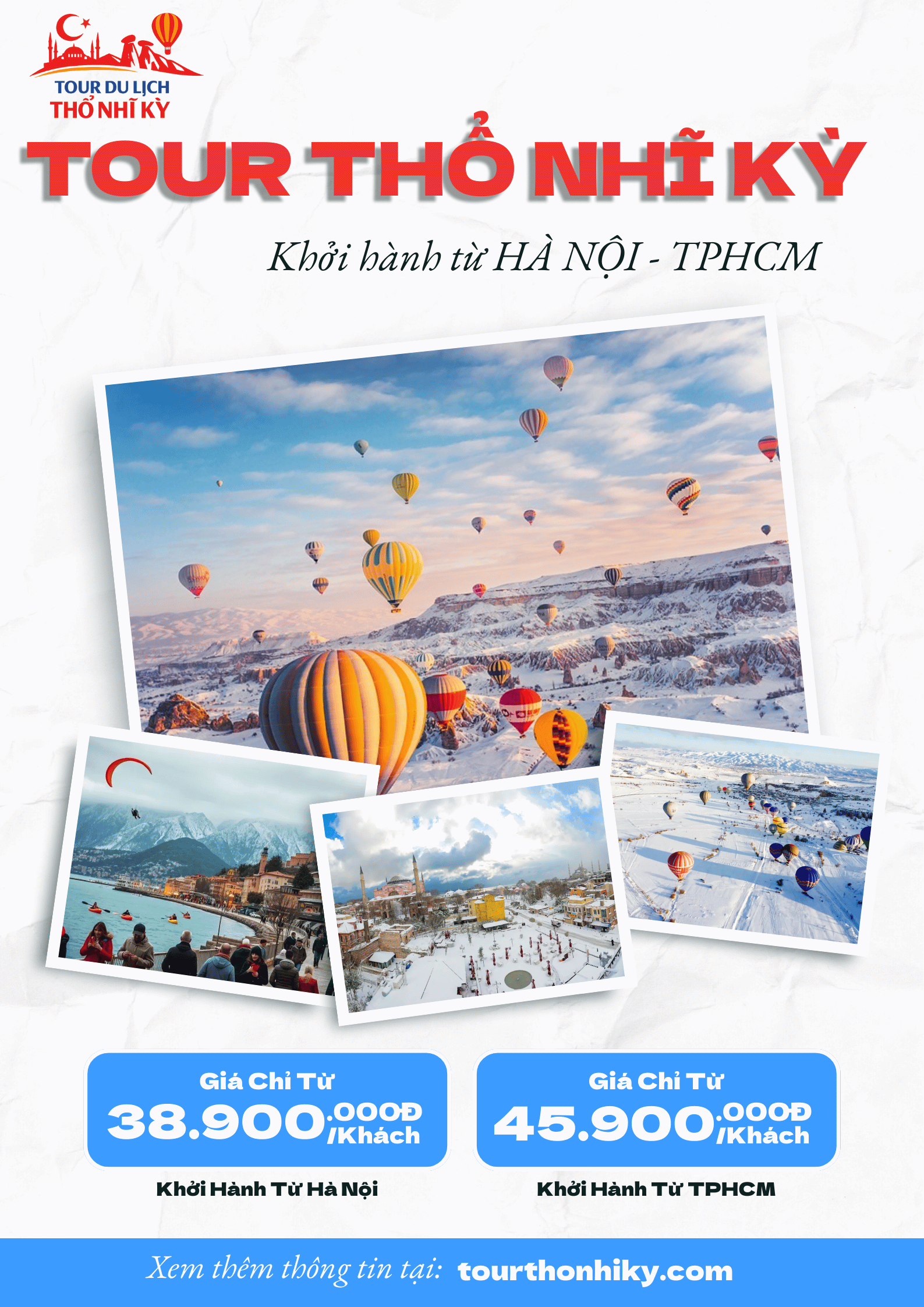 tour tho nhi ky HN HCM Poster
